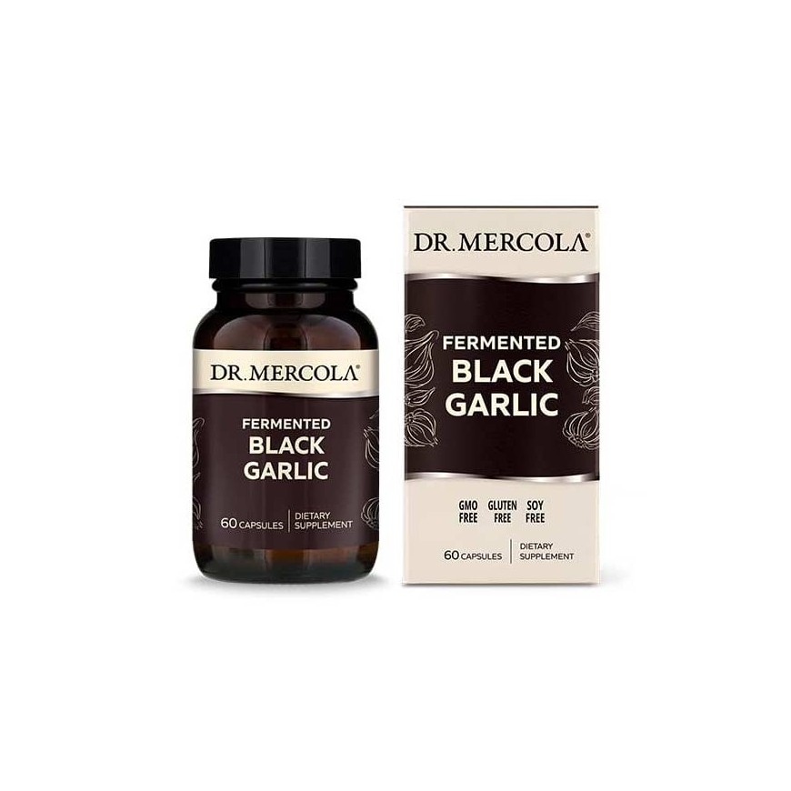 Fermentovaný černý česnek -60 kapslí (DR. MERCOLA)