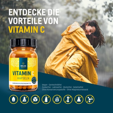 Vitamín C (extrakt Acelory) -120 kapslí (WHOLDOHEALTH)