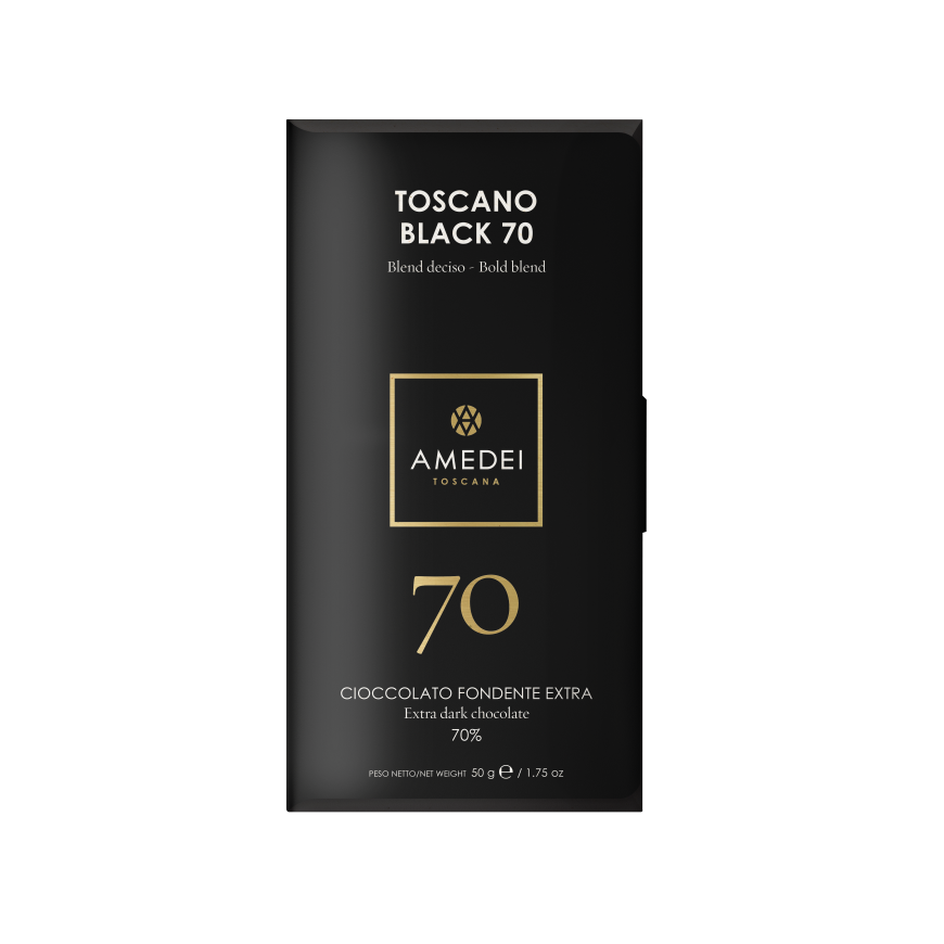 70% Toscano Black -50g (AMEDEI)